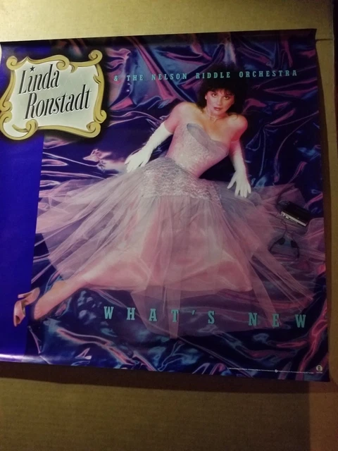 RARE LINDA RONSTADT What's New 1983 Vintage Record Store Album Promo ...