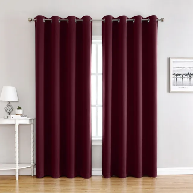 Thicked Full Blackout And Heat Insulation Curtains Bedroom Living Room Decor