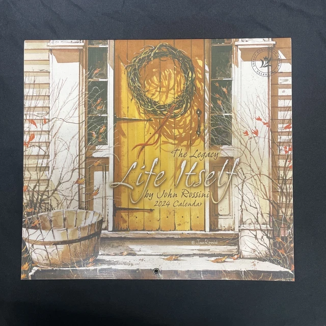 LEGACY 2024 CALENDAR Life Itself Fits Wall Frame Calender 19.99 PicClick