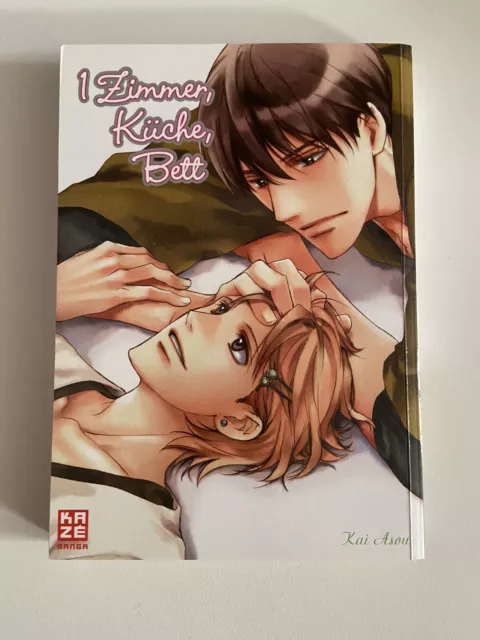 Manga 1 Zimmer Küche Bett Kai Asou Kaze Boys Love Yaoi Gay Shounen Ai Queer