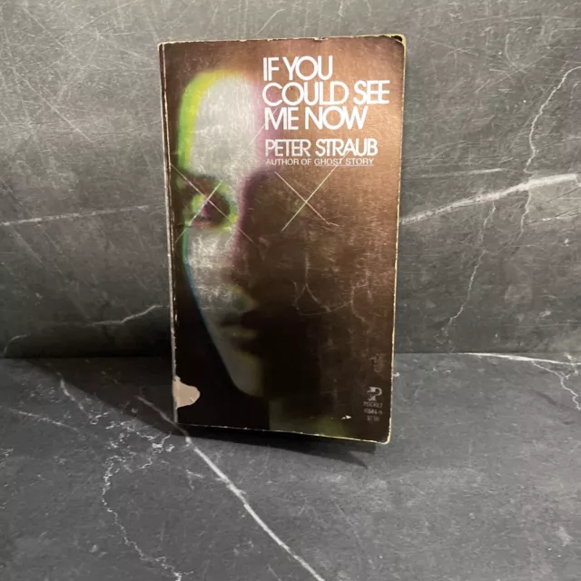 1979 IF YOU COULD SEE ME NOW by Peter Straub  1st Pocket Paperback