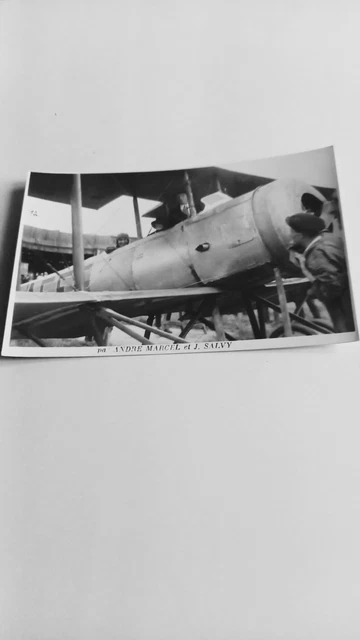 1914-18 - PHOTO FRANCAISE - AVION ALLEMAND RUMPLER DESCENDU PRES DE