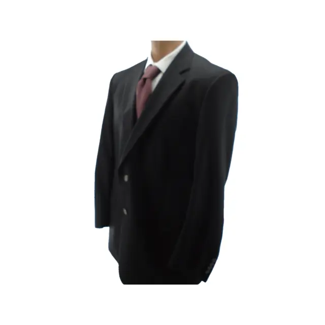Brooks brothers Madison fit Men's Blazer suit jacket color black size 44R Wool