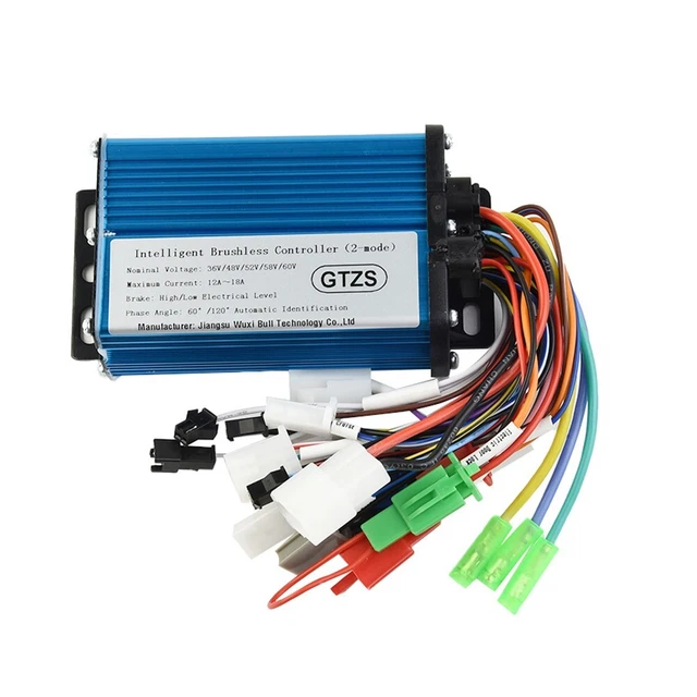 BRUSHLESS DC-MOTOR CONTROLLER 600-800W 36V/48V 6mos For E-Bike/E ...