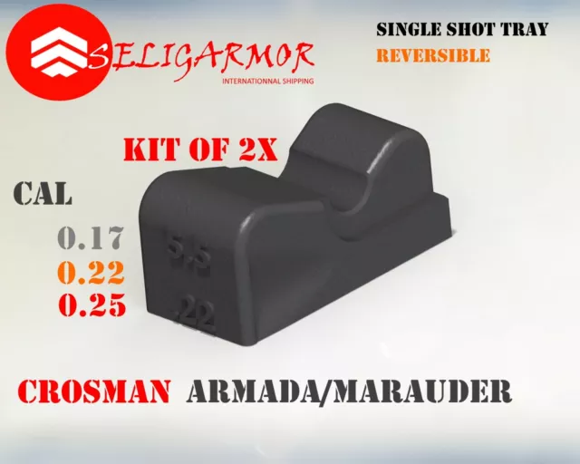 Single load tray kit for Benjamin crosman Marauder Fortitude Armada PCP air