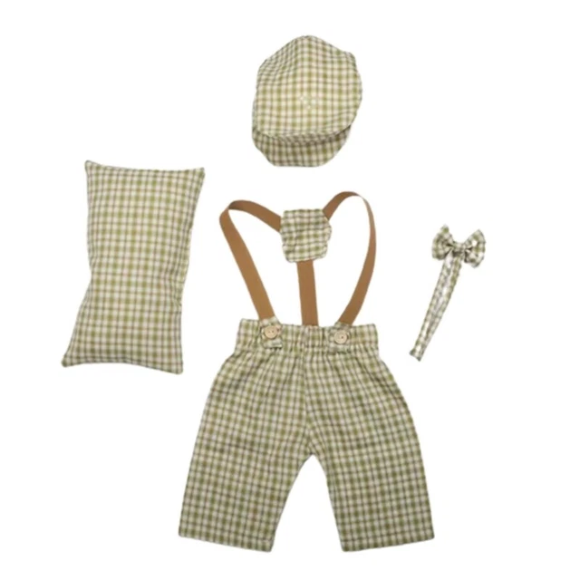 Baby Photography Props Costume Hat Pants Posing Pillow Photoshoot Props