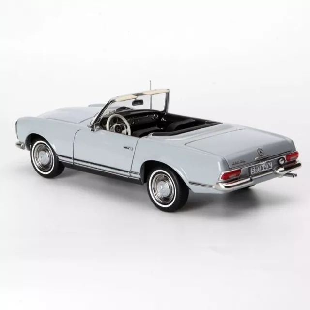 NOREV 1/18 Mercedes-Benz 230 SL1963 Alloy Model Gray 2