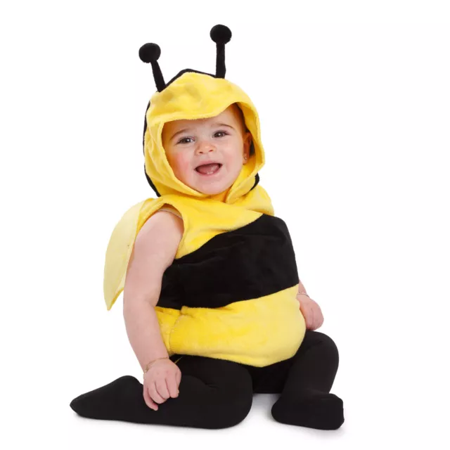 Dress Up America Bee Costume - Baby Fuzzy Bumblebee Costume - Halloween Outfit