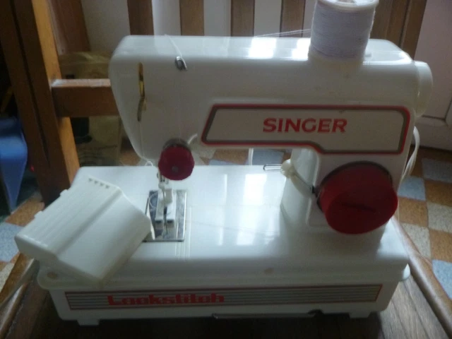 Jouet Ancien Machine à Coudre Singer – Fonte, Années 1950, état D'origine