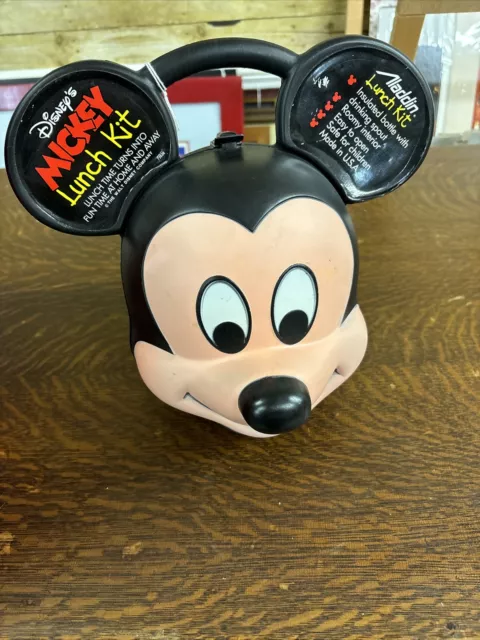 Mickey mouse lunch box shop with thermos