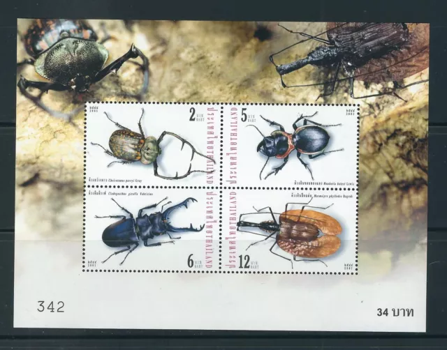 Thailand SC # 1984a Insects  . MNH