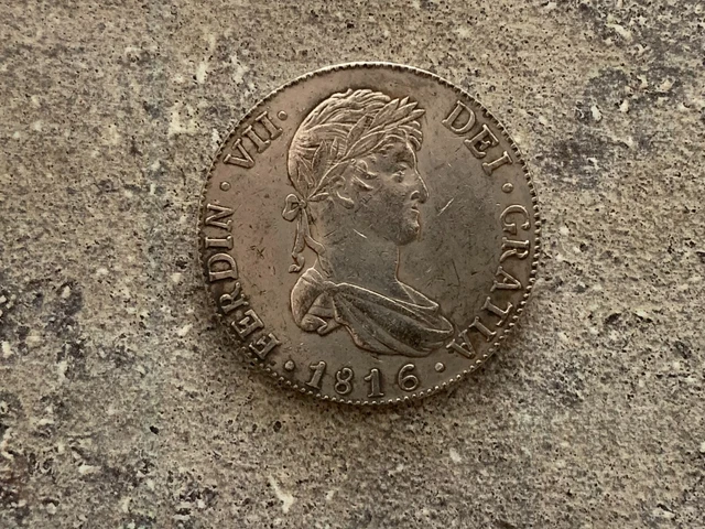 1816 Bolivia 8 Reales Pts Pr