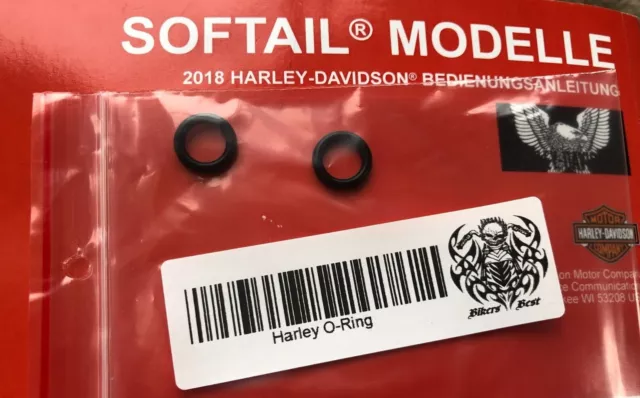 2x O-Ring Twin Cam Ölablassschraube  11105 für Harley Davidson universal