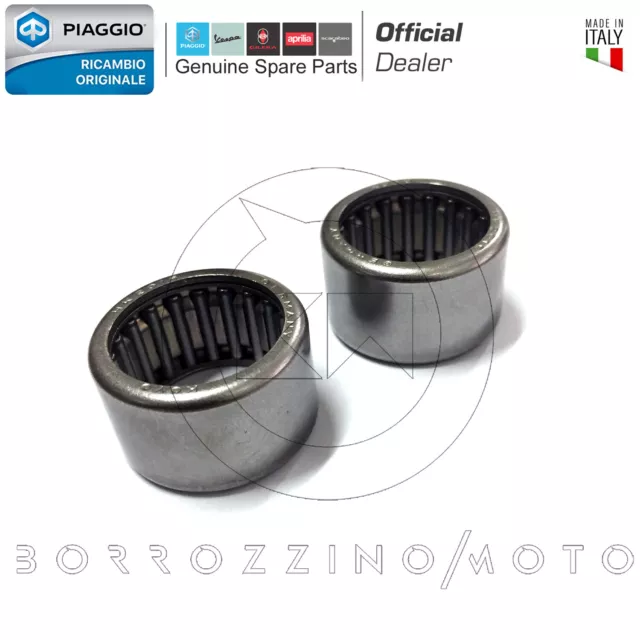 2 Cuscinetti Gabbia Rulli Originale Piaggio Vespa Lx 2T 50 2009