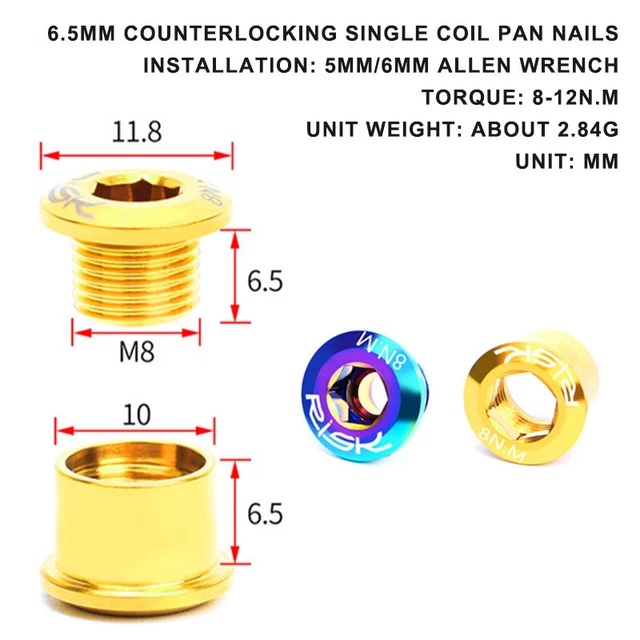Suitable For Mountain Bikes Scooters 4/5 Screws For Gear Track