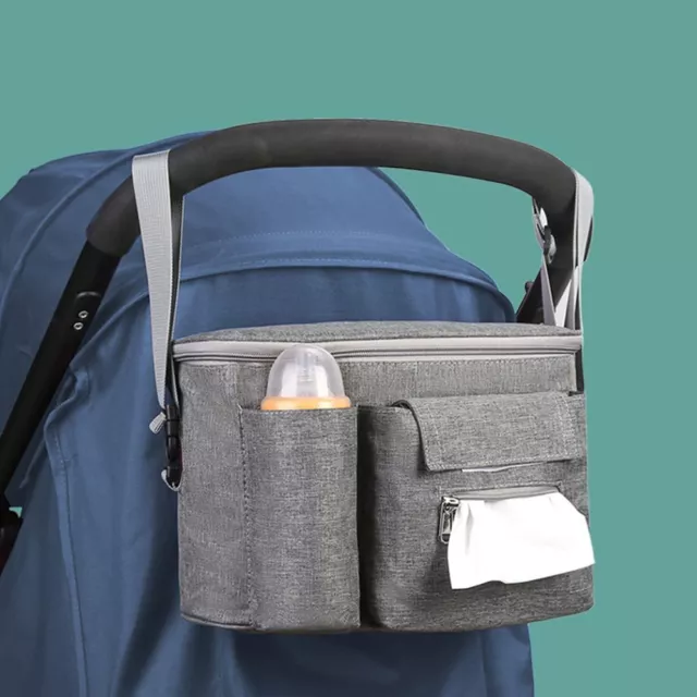 Universal Baby Pram Stroller Organiser Caddy Organizer Storage Accessories BagAU