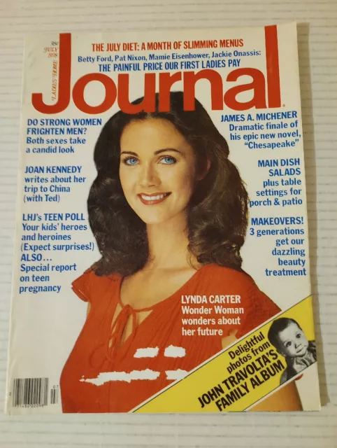 The Ladies Home Journal Lynda Carter Wonder Woman July 1978