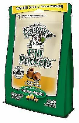 Greenies Pill Pockets Treats Chicken Flavor Capsule - 15.8oz