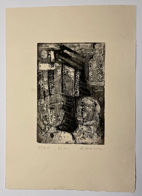 Roman LASA - Plac- aquatint/etching/paper - 2016