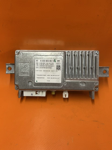 MERCEDES A CLASS W177 Bluetooth Control Module Ecu Oem A0009006516 (Vdk ...