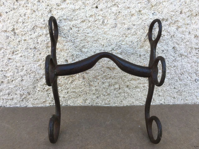 Mors de cheval ancen en fer forgé - Etsy France
