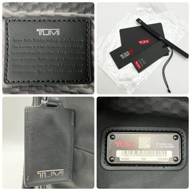 TUMI Alpha Bravo Backpack, ballistic nylon, black, 32x45x13.5cm, clean, #232388D 3