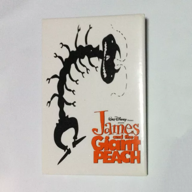 Disney James and the Giant Peach Pin Button Centipede Promo Roald Dahl Burton 3