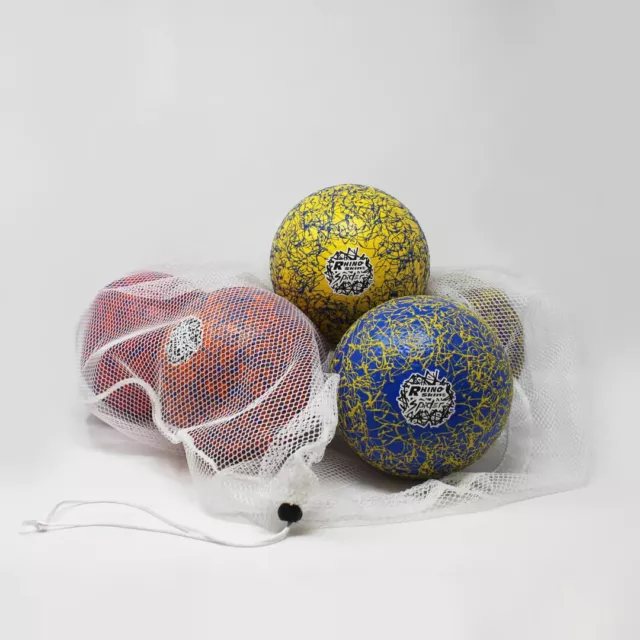 Champion Sports Rhino Skin Spider Set, 6 Multicolored Balls 3