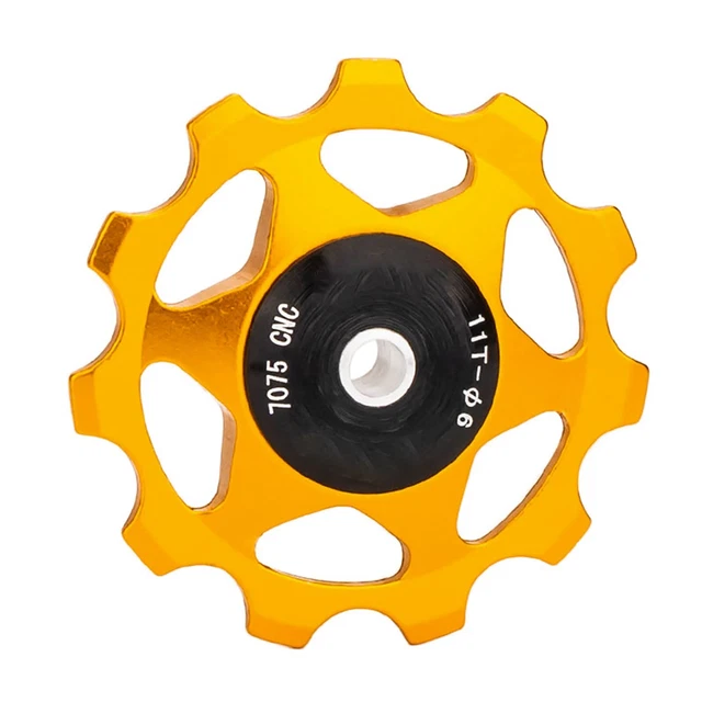 Poulie de dérailleur arrière en fibre de carbone et céramique 17T pour dérailleur de vélo SHIMANO R6800 R7000 R8000 R9100