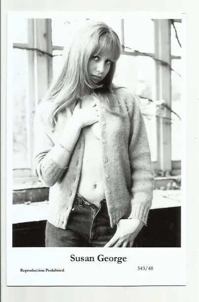 (Bx8) Susan George Swiftsure Photo Postcard (343/48) Filmstar Pin Up Glamor