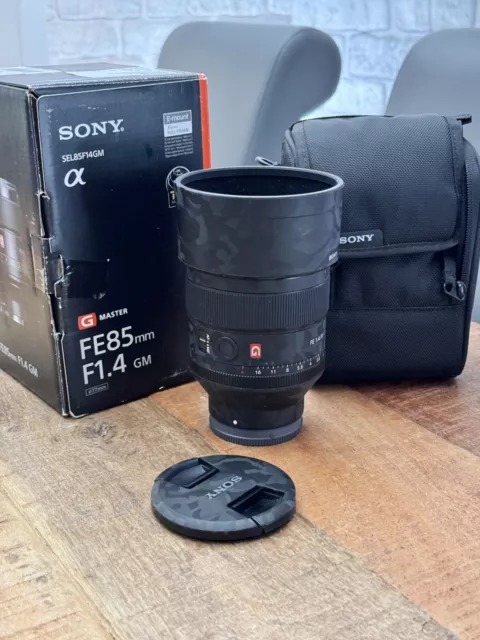 Sony G master FE 85 mmm F 1.4. GM