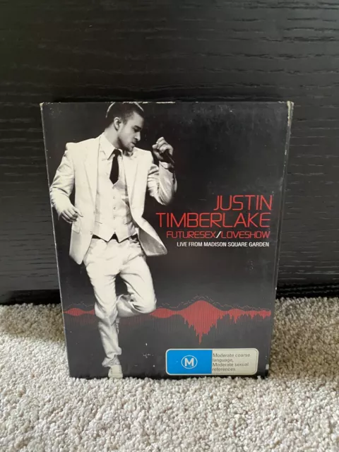 Justin Timberlake - Futuresex/Loveshow - Live At Madison Square Garden DVD|R4|