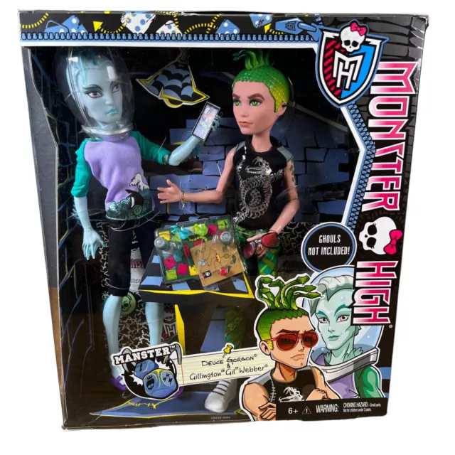 Gillington Gil Webber & Deuce Gorgon (2-pack) - Mansters - Monster High  Dolls