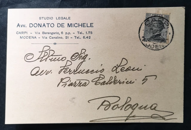 Cartolina Postale Carpi