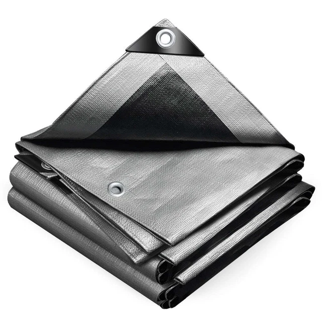 Bâche Imperméable avec Œillets 5x9 m Bâche PVC Étanche Rideau