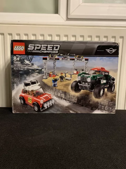 LEGO SPEED CHAMPIONS: 1967 Mini Cooper S Rally and 2018 MINI John Cooper...