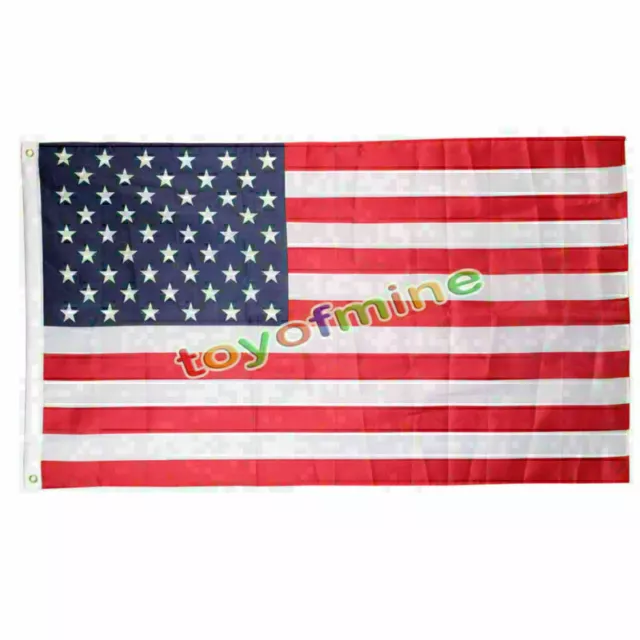 Jumbo 3'x5' FT Polyester American Flag USA US Be Proud&Show off Your Patriotism