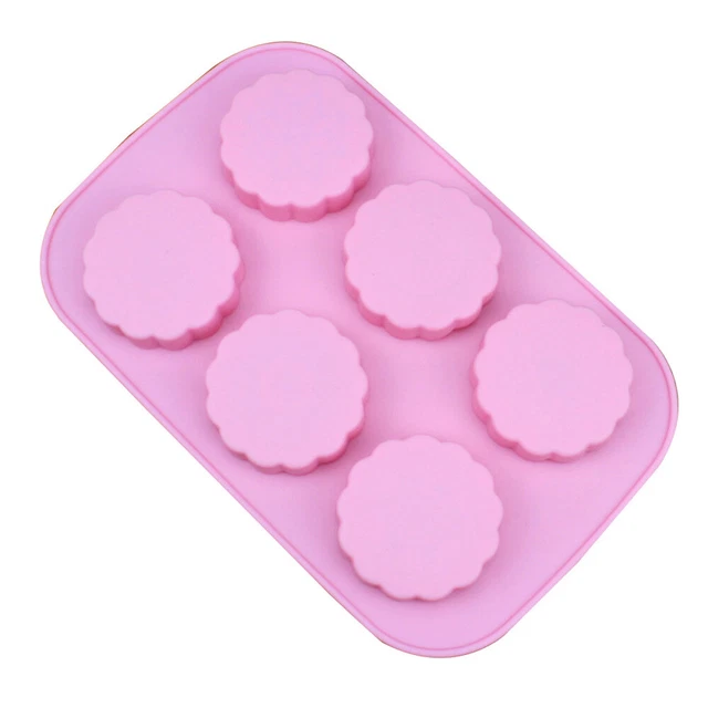2 Pcs Sugarcraft Fondant Moulds Cake Decoration Mold Silicone Baking
