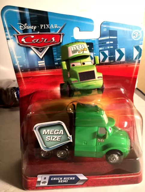 Disney Pixar Cars Mega Size Chick Hicks Semi #8 Mattel N8479