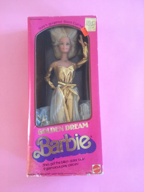 Golden dream barbie 2025 1980