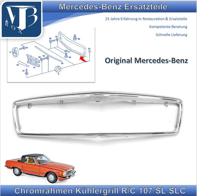 Chrome Automatic Antenna For Mercedes SL R107 W107 – 12v Universal