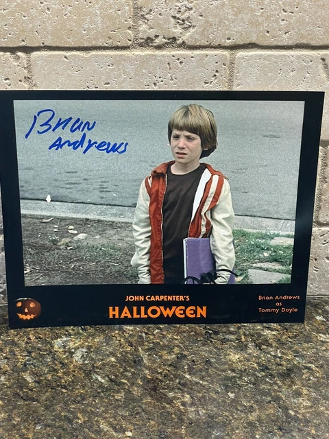 John Carpenters Halloween signed autograph photo Brian Andrews Michael Myers