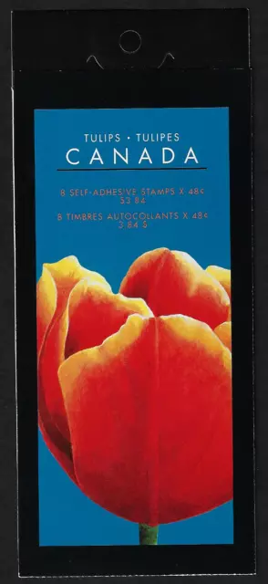 Canada -Booklet Pane of 8 -Tulips: Vancouver, Ottawa, Bishop 2X#1946 (BK257) MNH