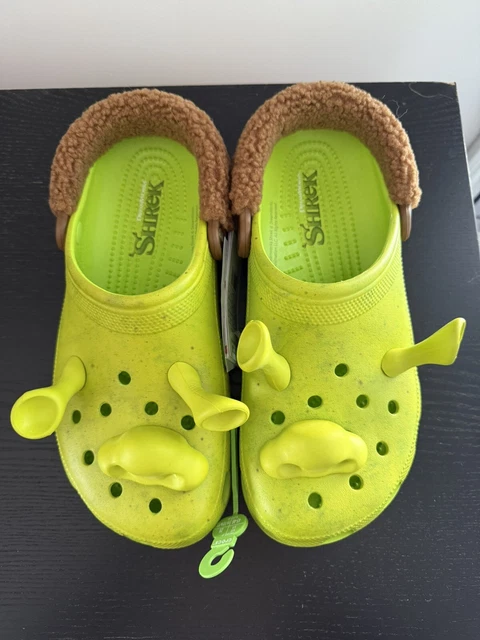 Shrek Clogs CROCS SHREK CLASSIC Clog Dreamworks Men’s US 11 /Women’s US 13 £59.88 ...