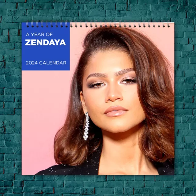 ZENDAYA CALENDAR 2024 Zendaya 2024 Celebrity Wall Calendar Gift 24.