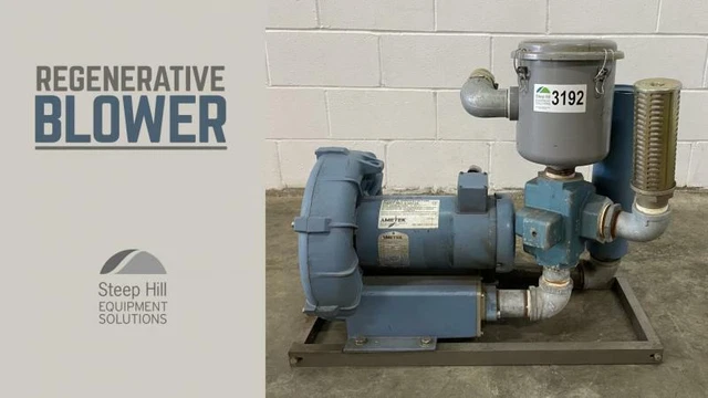 Ametek Rotron DR606 Regenerative Blower