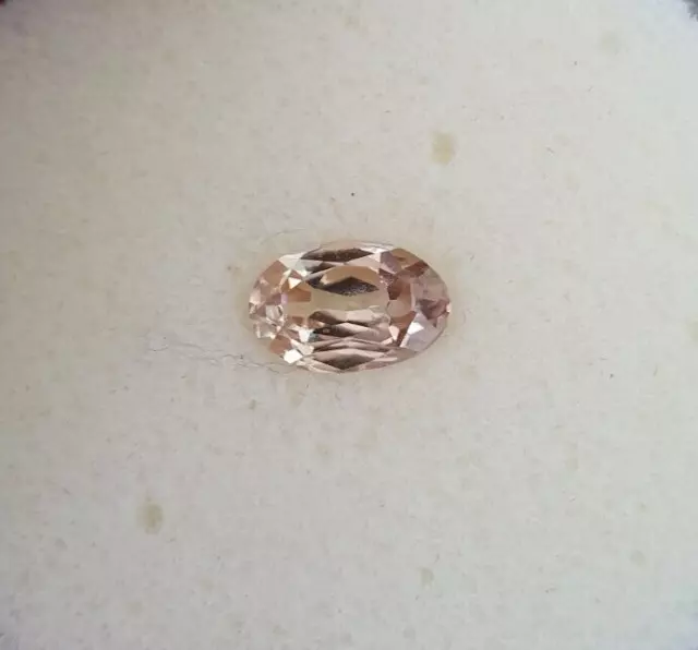 Natural earth-mined champagne/pink zircon quality gem 2.16 carat