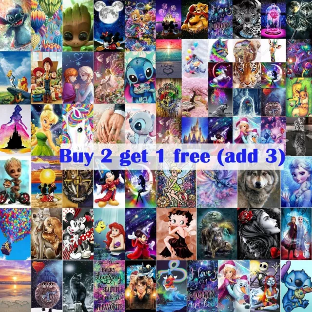 The Little Mermaid Disney Diamond Art DIY 5D Diamond Painting Kits for  Adults and Kids Full Drill Arts Craft by Number Kits for Beginner Home