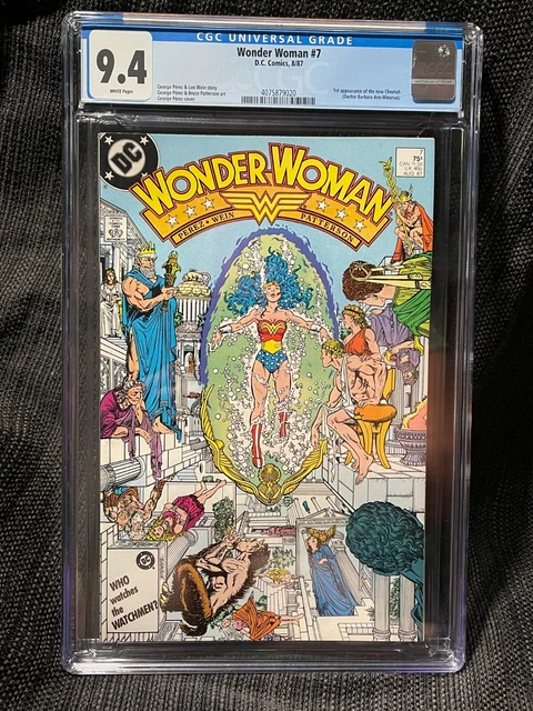 Wonder Woman #7 Graded CGC 9.4 White Pages
