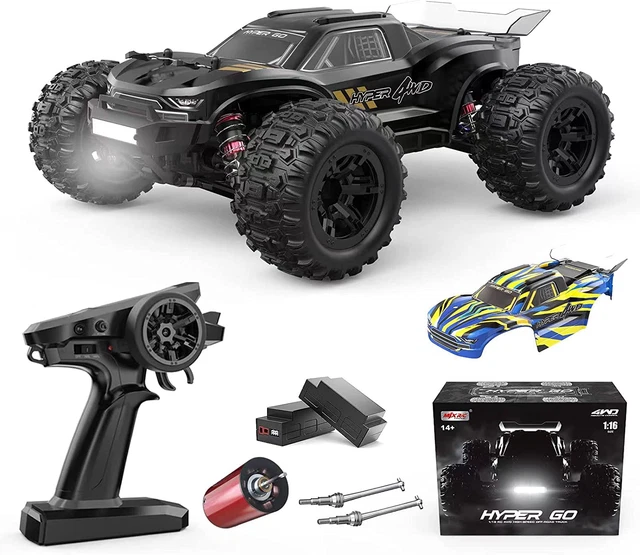 HYPER GO H16BM 1:16 4X4 RTR Brushless Fast RC Cars for Adults, Max 42Mph Hobby E